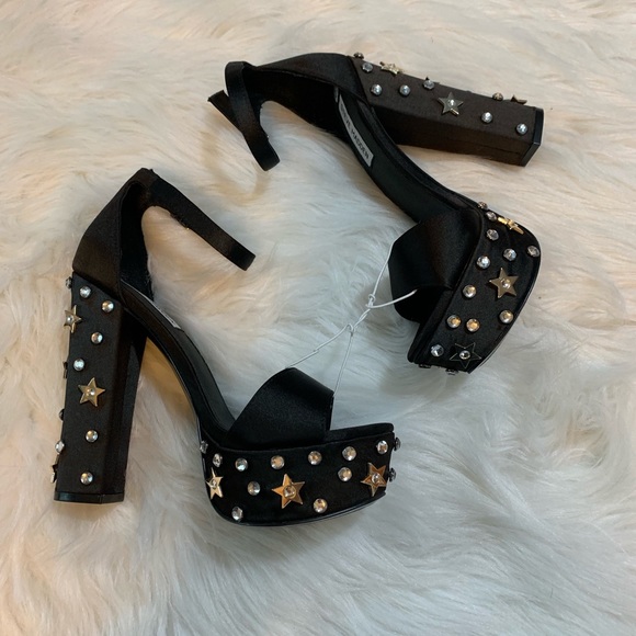 Steve Madden Glory Star Studded Heels 